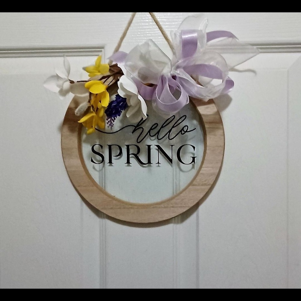 Spring Door or Wallhanging (newly made)